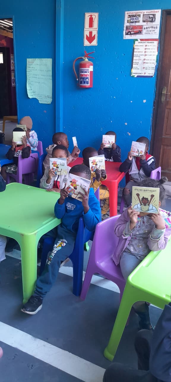 Children painting